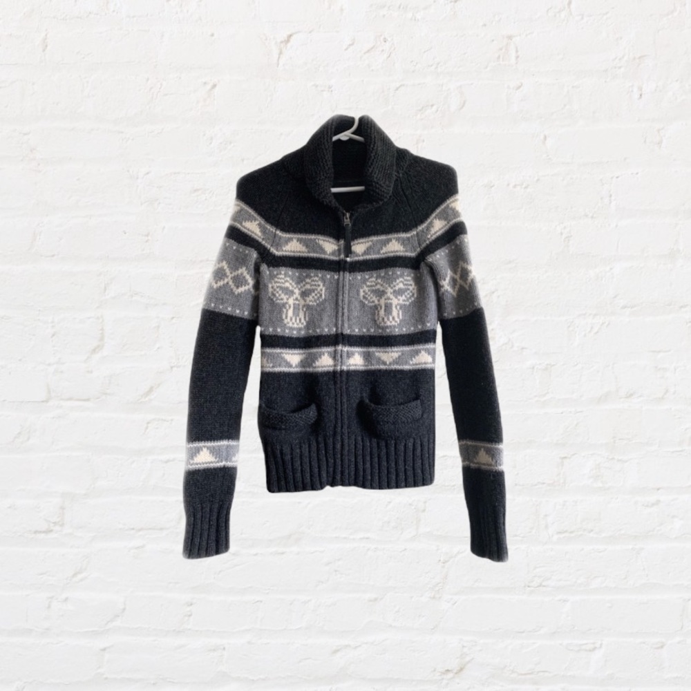TNA Artizia Sea To Sky 100% Lambswool Sweater